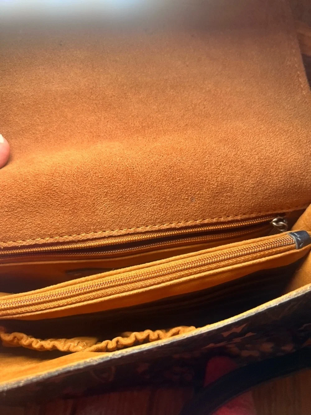 Patricia Nash Brinlee Leather Saddle Bag